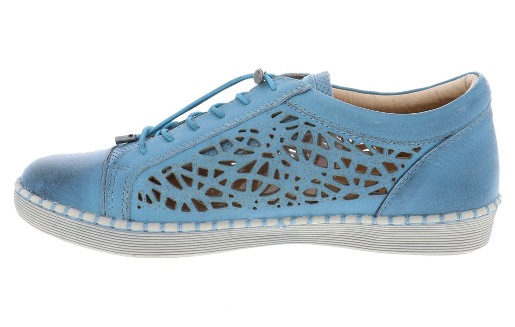 ATHENA BLUE Biza Women Athena Blue ShoeMade in USABrandy's Shoes