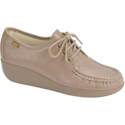 Bounce Lace Up Mocha Moccasin