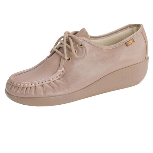 Bounce Lace Up Mocha Moccasin