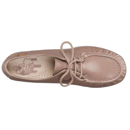 Bounce Lace Up Mocha Moccasin