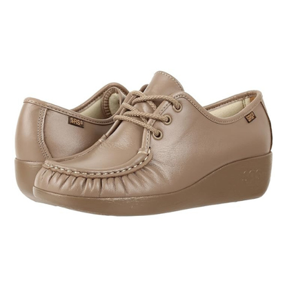 Bounce Lace Up Mocha Moccasin