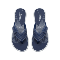 Breeze Sea Navy Synthetic Clarks