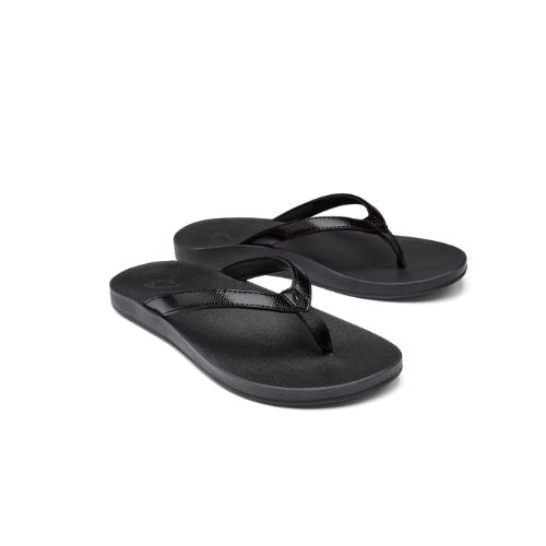 PUAWE BLACK SANDALS