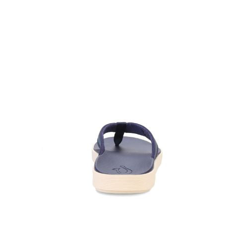 LEEWARD NAVY SLIPPERS