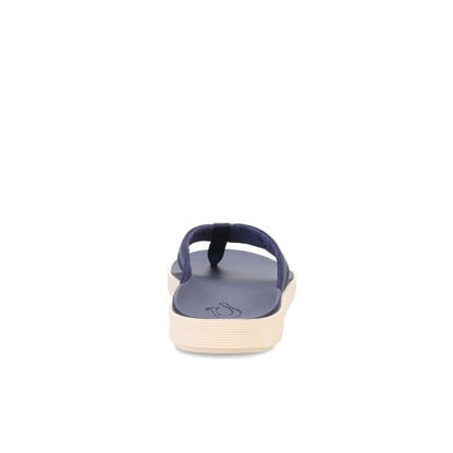 LEEWARD NAVY SLIPPERS