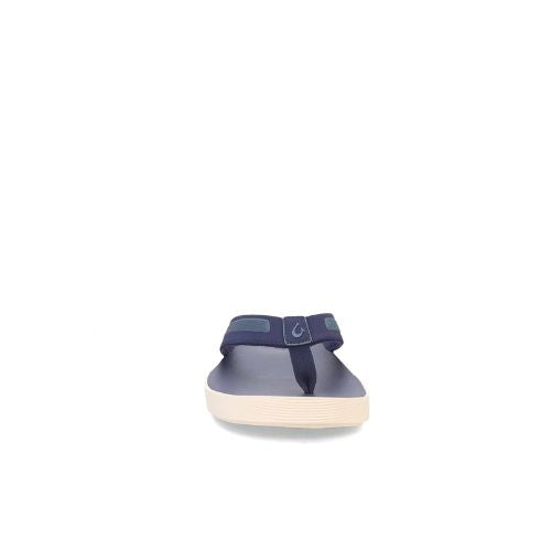 LEEWARD NAVY SLIPPERS