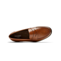 Rockport Keaton Penny Loafer Cognac