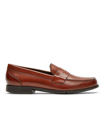 KEATON PENNY TAN | Rockport Men's Keaton Penny Loafer British Tan CI8841-Brandy