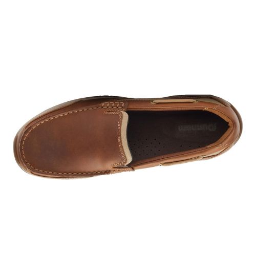 Men's Dunham Captain Venetian Slip-On Boat Shoe Tan