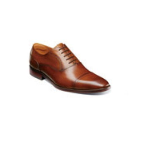 Jetson Cap Toe Oxford Cognac Boots