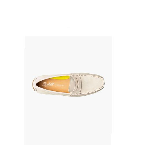 DANCER WHITE MOC TOE SHOES