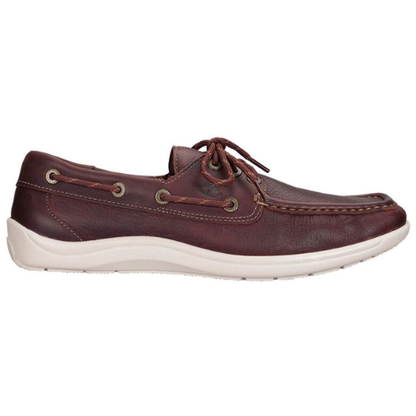 Decksider Lace Up Brown Boat Shoes
