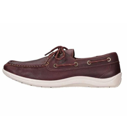 Decksider Lace Up Brown Boat Shoes