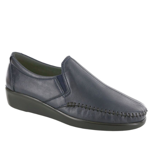 Dream Navy Loafers SAS Navy bue