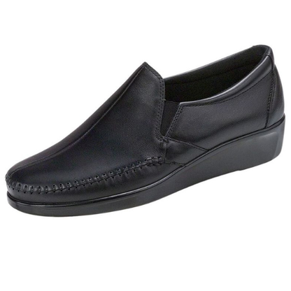 Dream Slip On Black Loafers