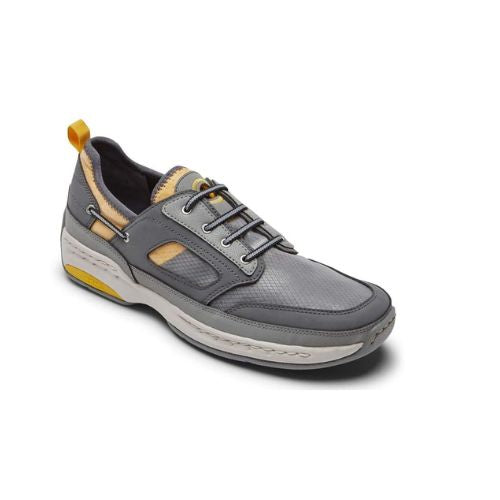 Dunham Men Gray Orange Captain Sport Boat Water Shoes