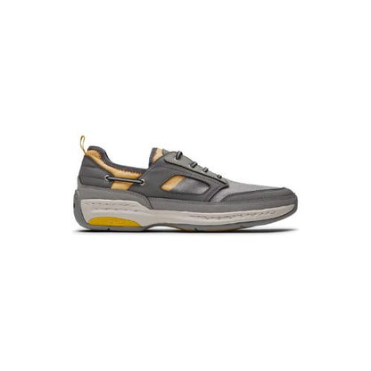 Dunham Men Gray Orange Captain Sport Boat Water Shoes