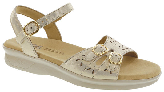SAS Women's Duo GOLD LINEN @BRANDYSSHOES