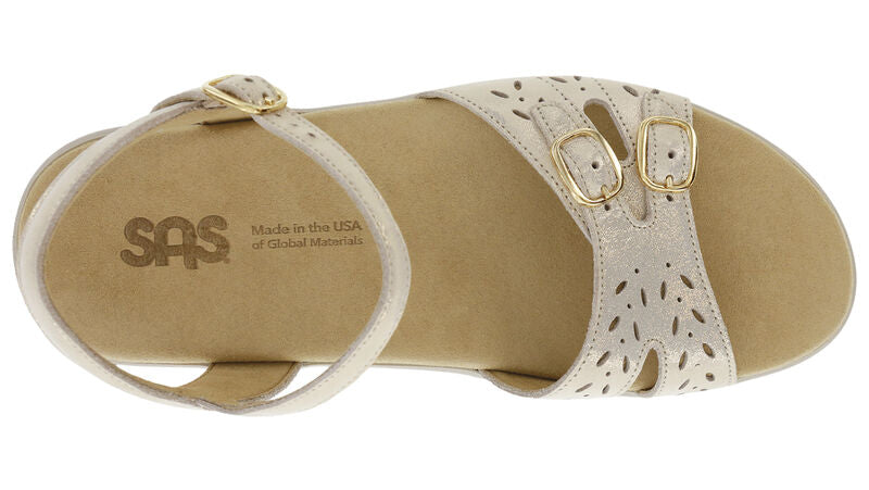 SAS Women's Duo GOLD LINEN @BRANDYSSHOES