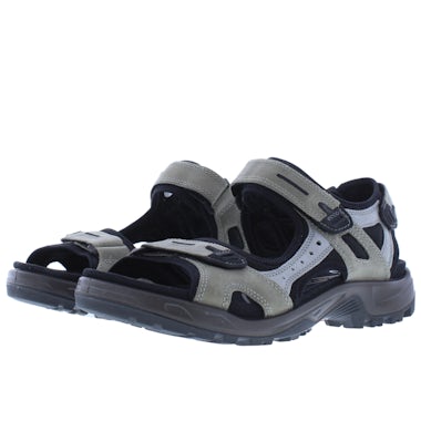 YUCATAN VENTURE/DOVE | Ecco Herenschoenen Sandalen Groen 069564 51693 vetiver wi-Brandy