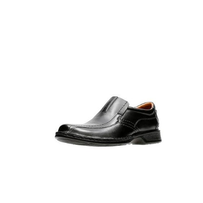 Clarks Men's Escalade Black Leather Step Slip-on Loafer