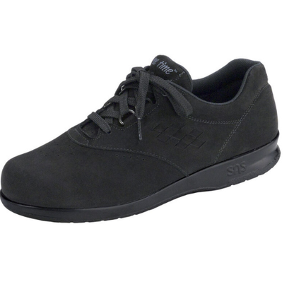 Free Time Black Walking Shoe