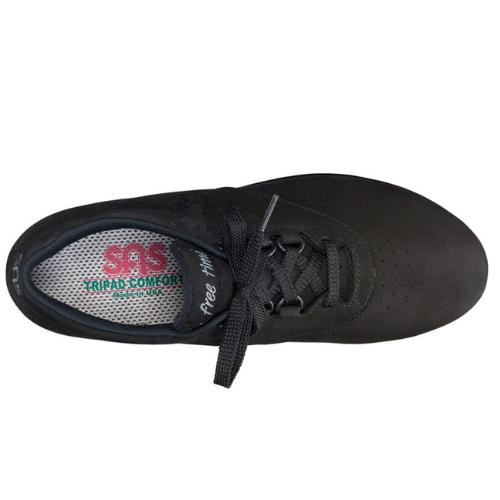 Free Time Black Walking Shoe