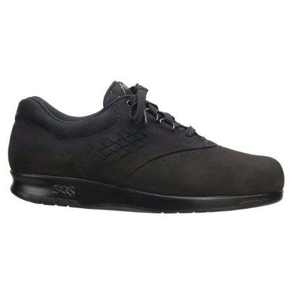 Free Time Black Walking Shoe