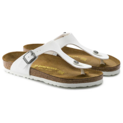 Gizeh Wht  Birkenstock at Brandys Shoes