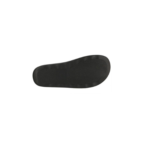 Huggy Black Cross Strap Sandals