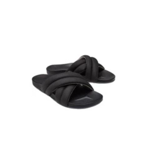 HILA BLACK SANDALS