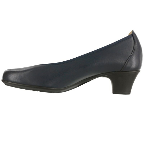 Milano Heeled Navy Pump