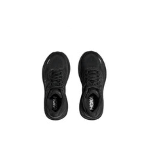 HOKA BONDI 9 BLACK SPORTS SHOES