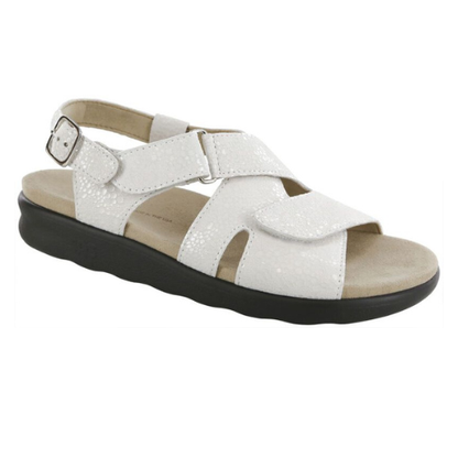 Vanilla Huggy Cross Strap Sandal