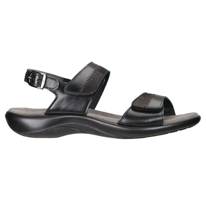 Nudu Midnight Black Sandals