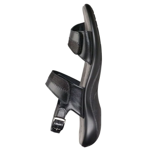 Nudu Midnight Black Sandals