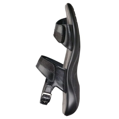 Nudu Midnight Black Sandals