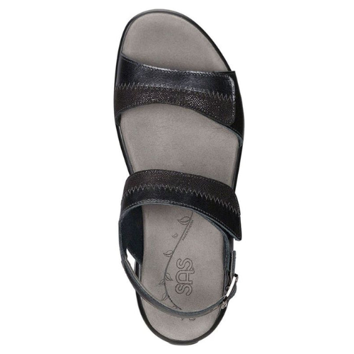 Nudu Midnight Black Sandals