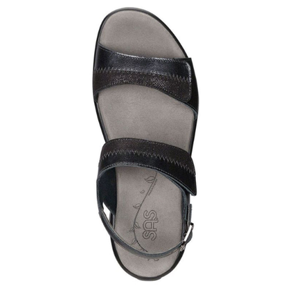 Nudu Midnight Black Sandals
