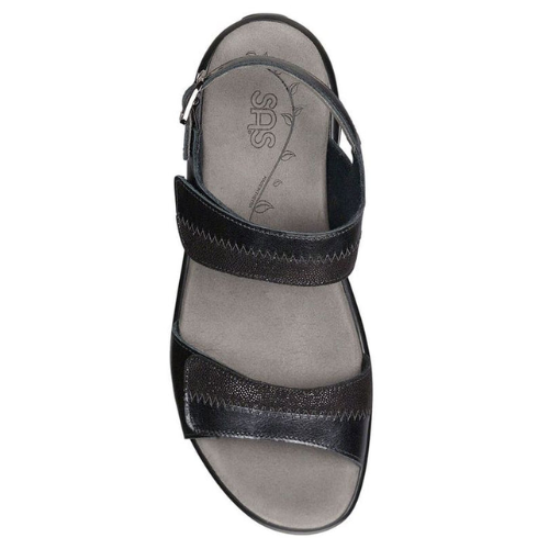 Nudu Midnight Black Sandals