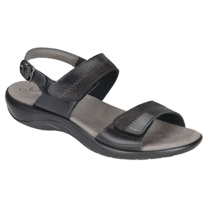 Nudu Midnight Black Sandals