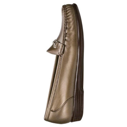 sas women's metro leather loafer bronze