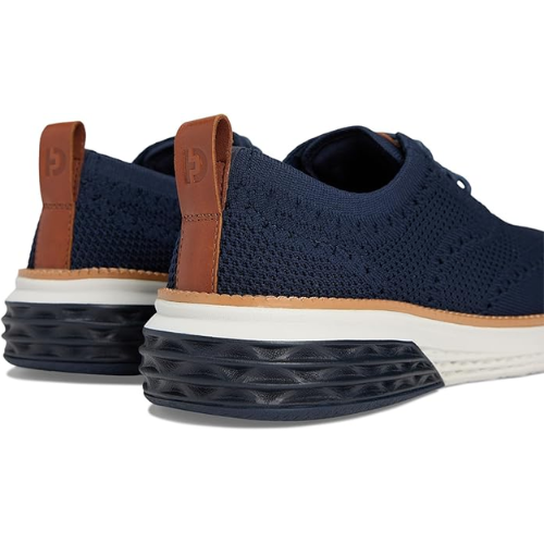 Cole Haan Men's Navy Grand Hurrion Stitchlite Plain Toe