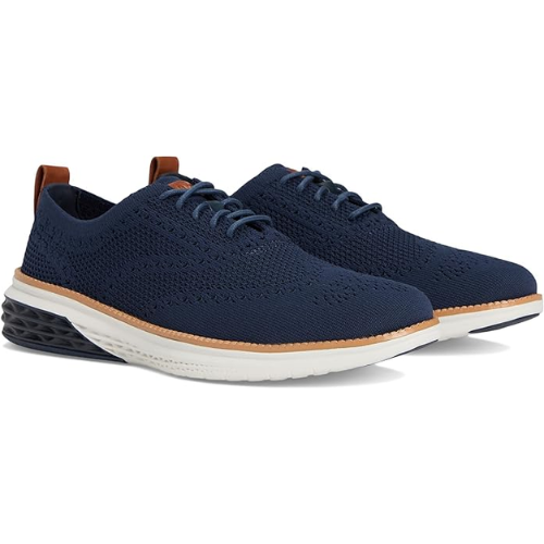 Cole Haan Men's Navy Grand Hurrion Stitchlite Plain Toe