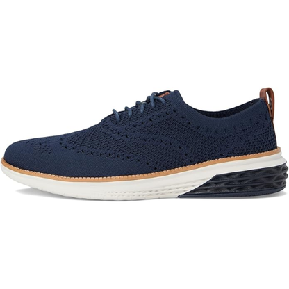 Cole Haan Men's Navy Grand Hurrion Stitchlite Plain Toe