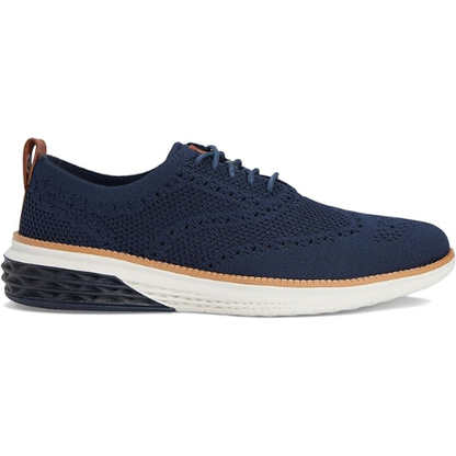 Cole Haan Men's Navy Grand Hurrion Stitchlite Plain Toe