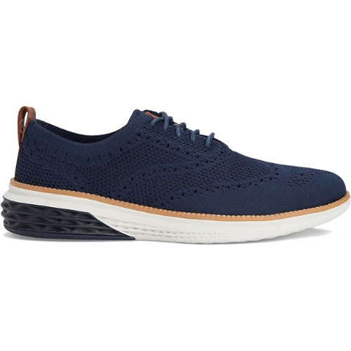 Cole Haan Men's Navy Grand Hurrion Stitchlite Plain Toe