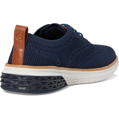 Cole Haan Men's Navy Grand Hurrion Stitchlite Plain Toe