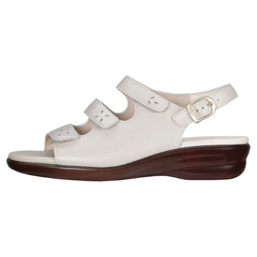 SAS Quatro Women's Adjustable Slingback Sandal – Bone