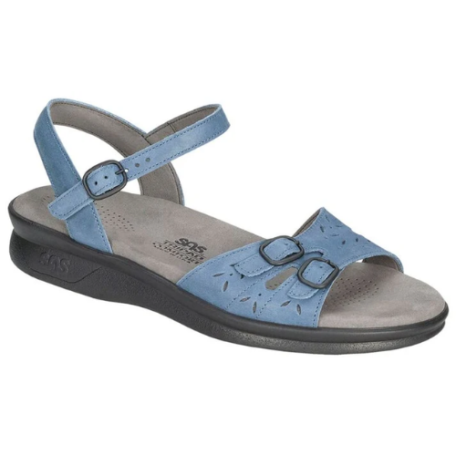 SAS Duo Women's Adjustable Buckle Sandal – Denim